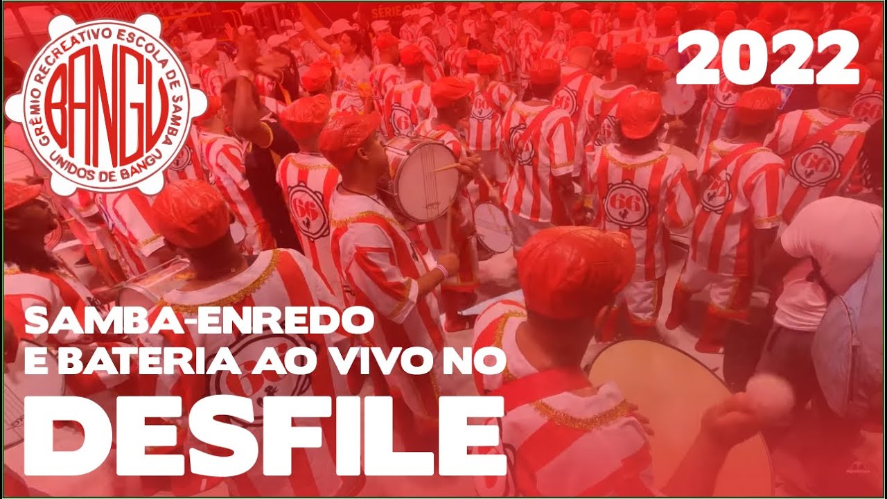 Unidos de Bangu 2022 | Desfile | Samba ao vivo - #DESFILESLRJ22