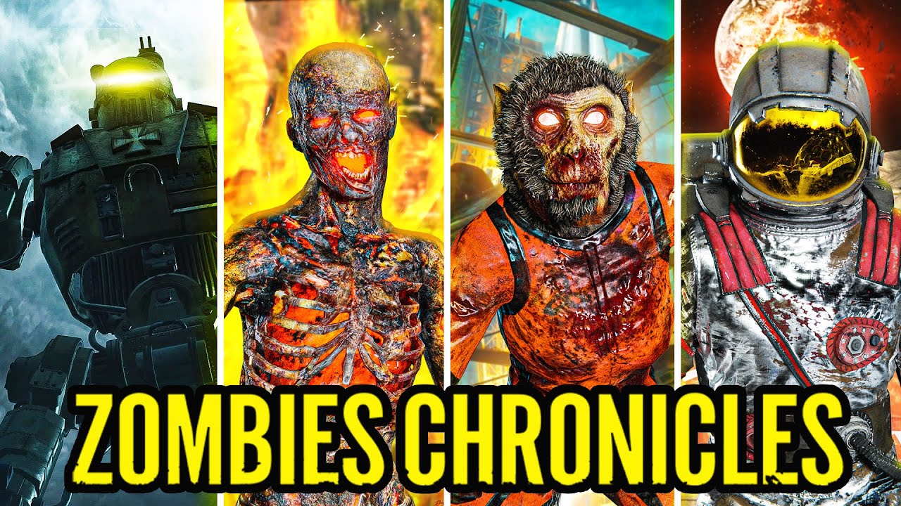 Beating EVERY ZOMBIES CHRONICLES EASTER EGG in one video...