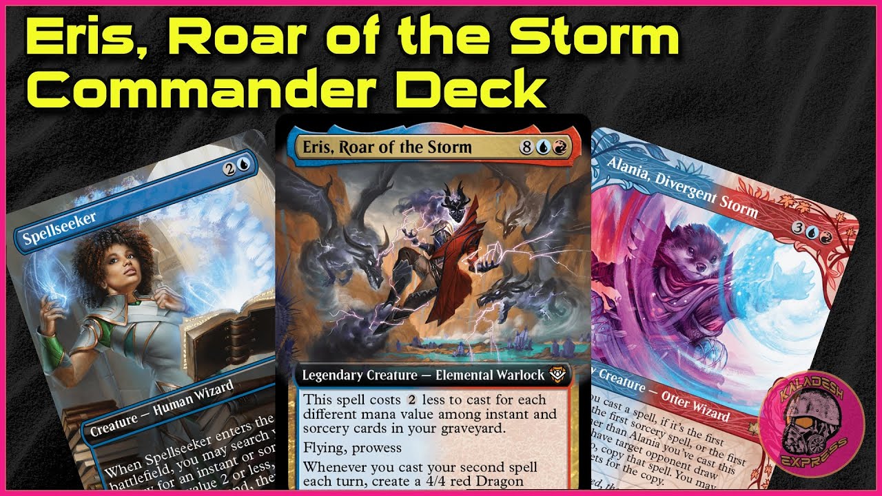 The Coolest Eris, Roar Of the Storm Commander Deck | Outlaws of Thunder Junction | Izzet
