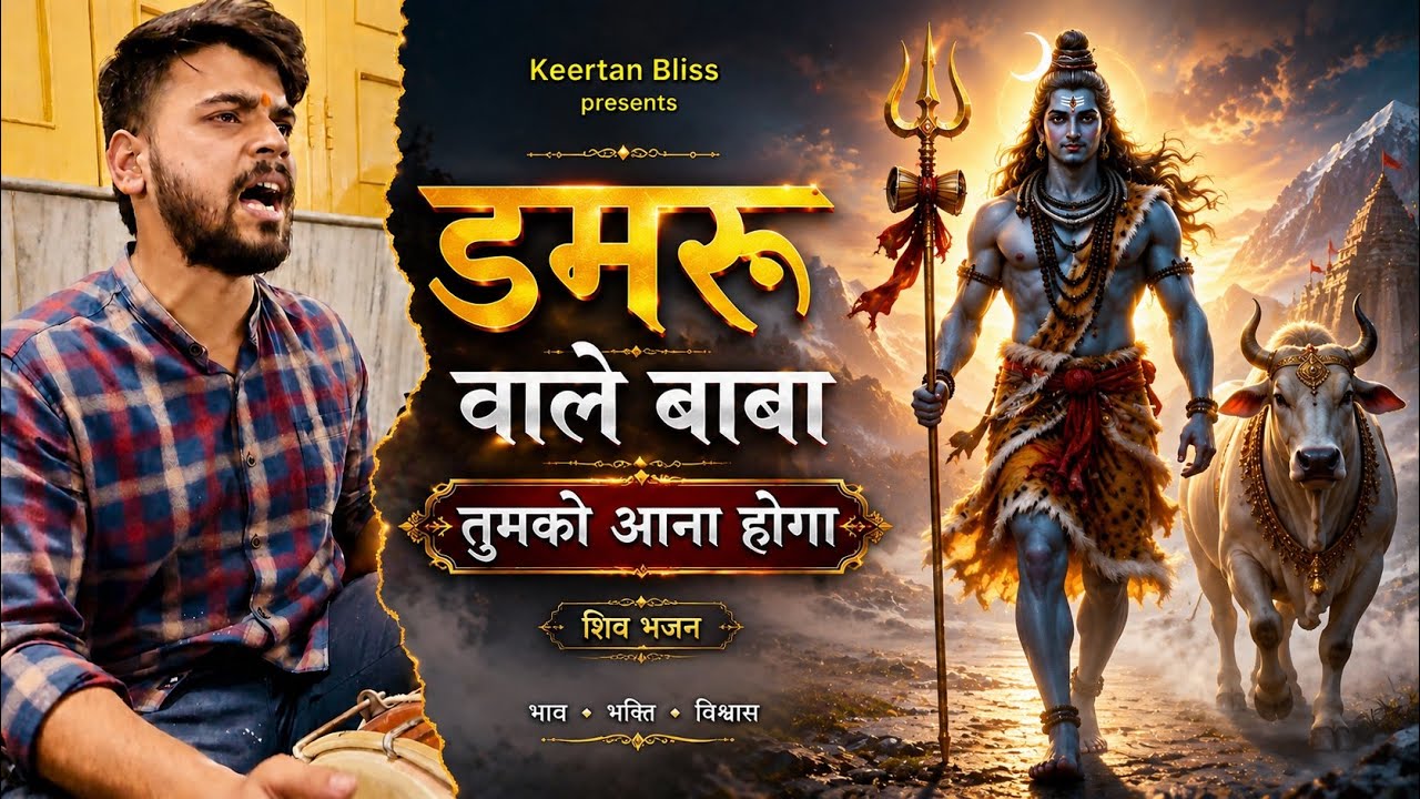 Damru Wale Baba Tumko Aana Hoga || Shiv Bhajan by Keertan Bliss 