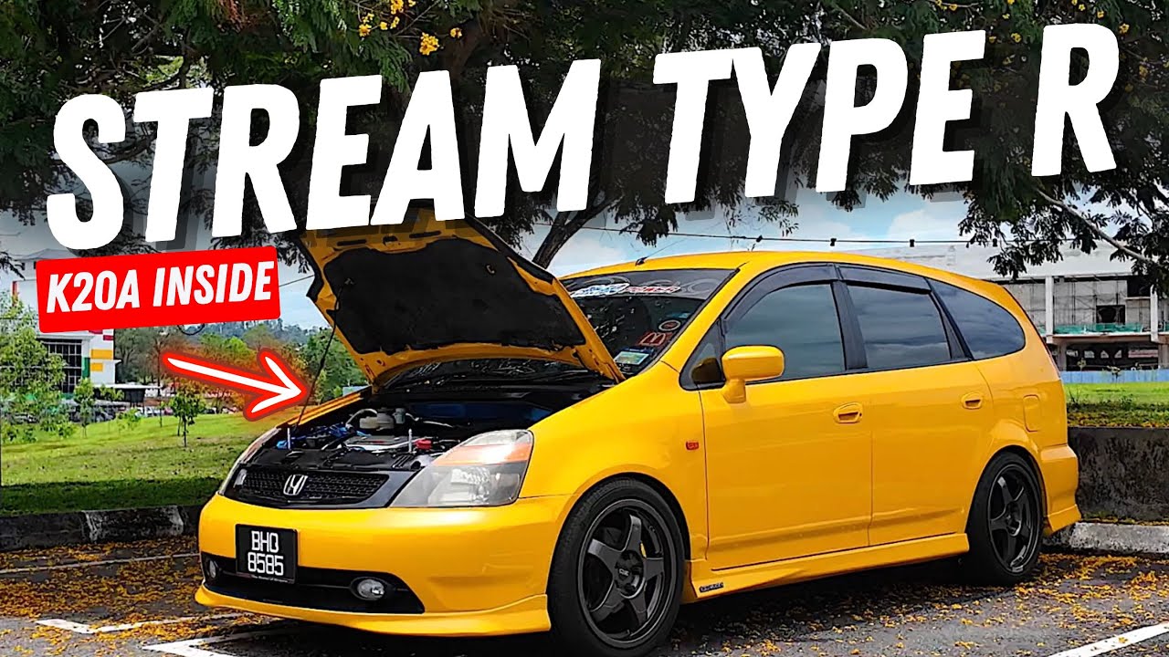 Honda Stream RN3 swap EP3 Type R &ndash; MPV Honda Jadi Monster VTEC!