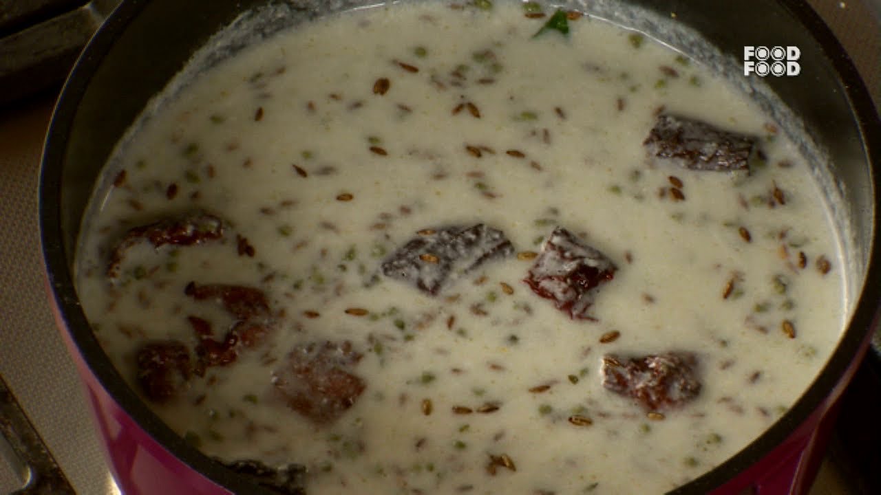 Moongphali Ki Kadhi - Sanjeev Kapoor's Kitchen