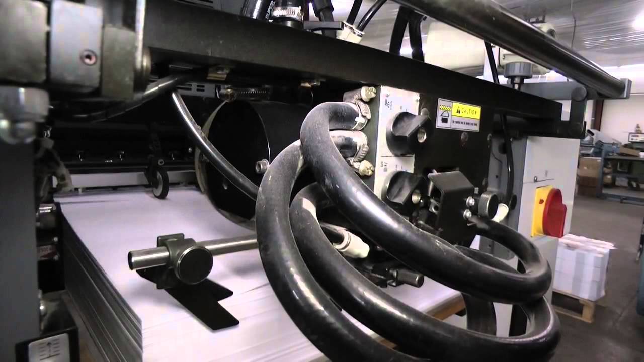 Четырехкрасочная офсетная печатная машина RYOBI 524 GX