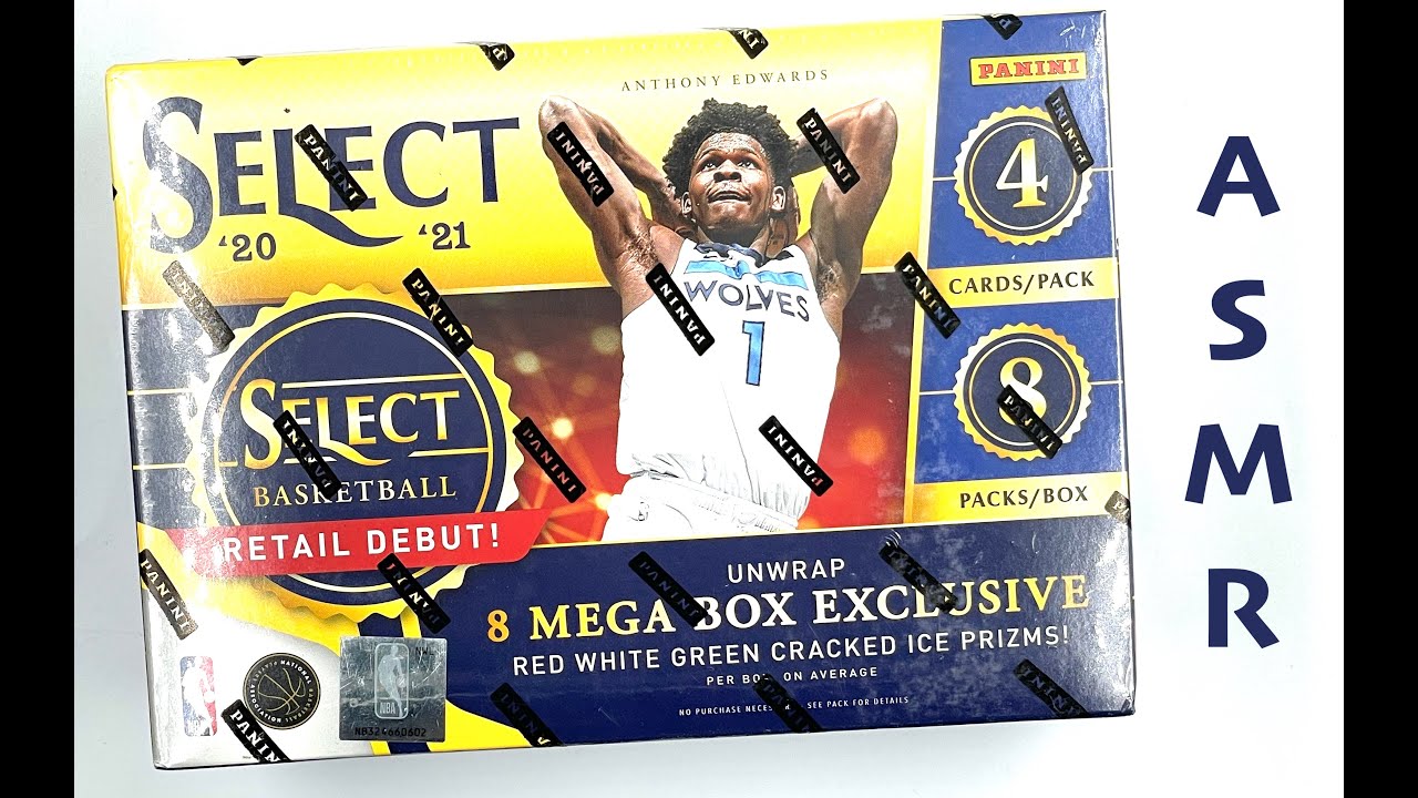 LaMelo Bonanza! PANINI Select 2020-21 Mega Box Basketball Cards ASMR Opening
