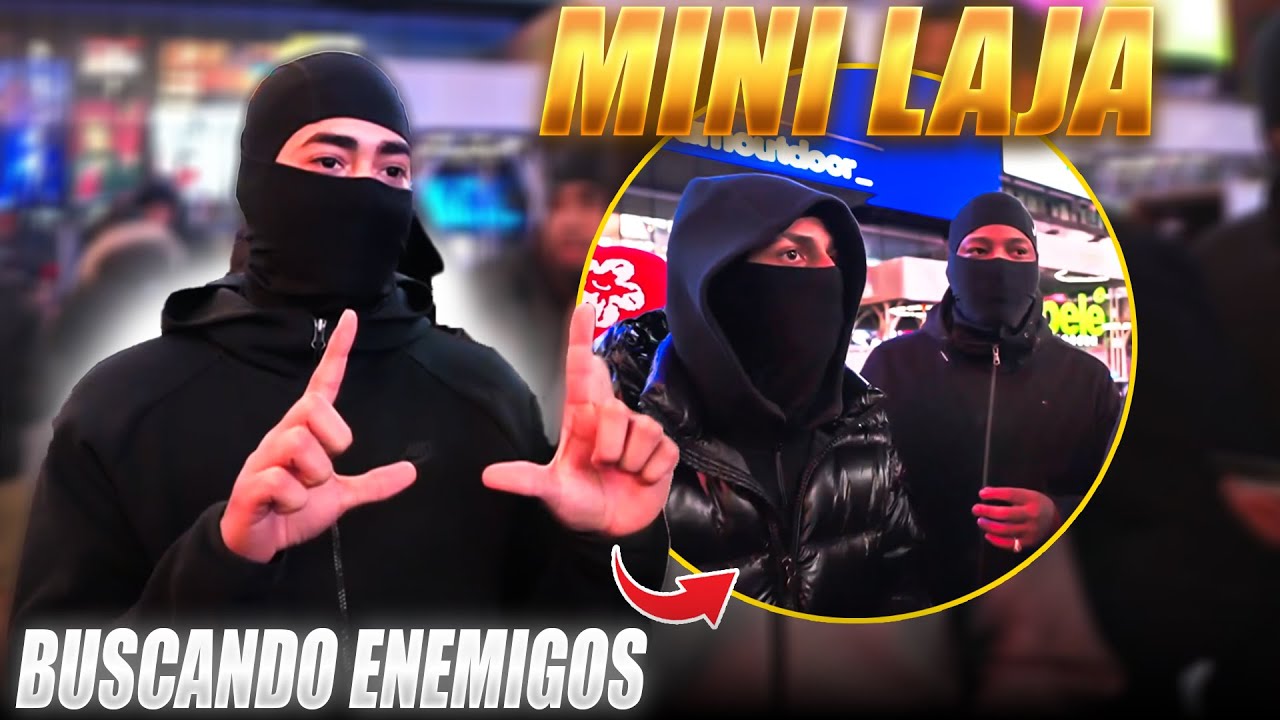 REYDELACITY LLEGA A TIME SQUARE CON “MiniLaja” Y BB7 💚😳(se encuentran a Babyloc💙)