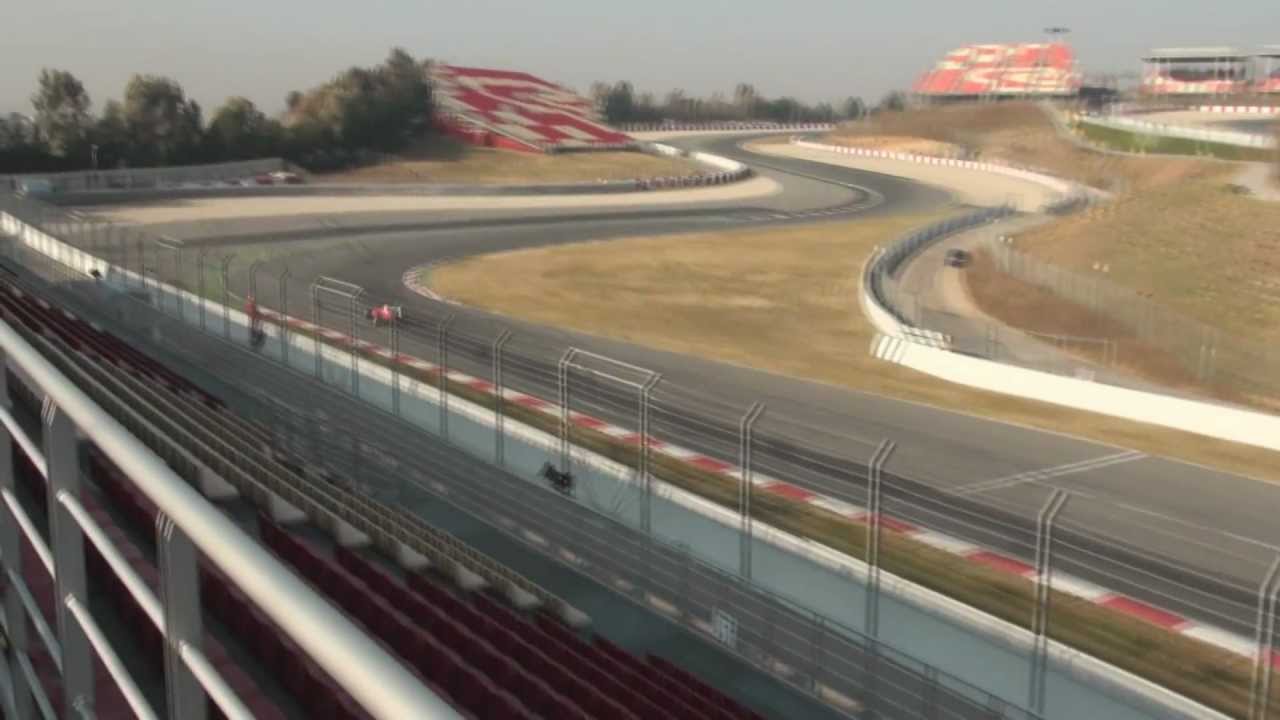 F1 Test Days 2012, Barcelona. Photos at the end (1080p)