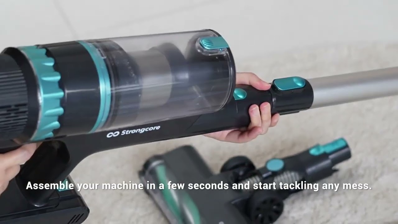 Unbox Our Cutting-Edge Cordless Vacuum &ndash; Strongcore GRIT