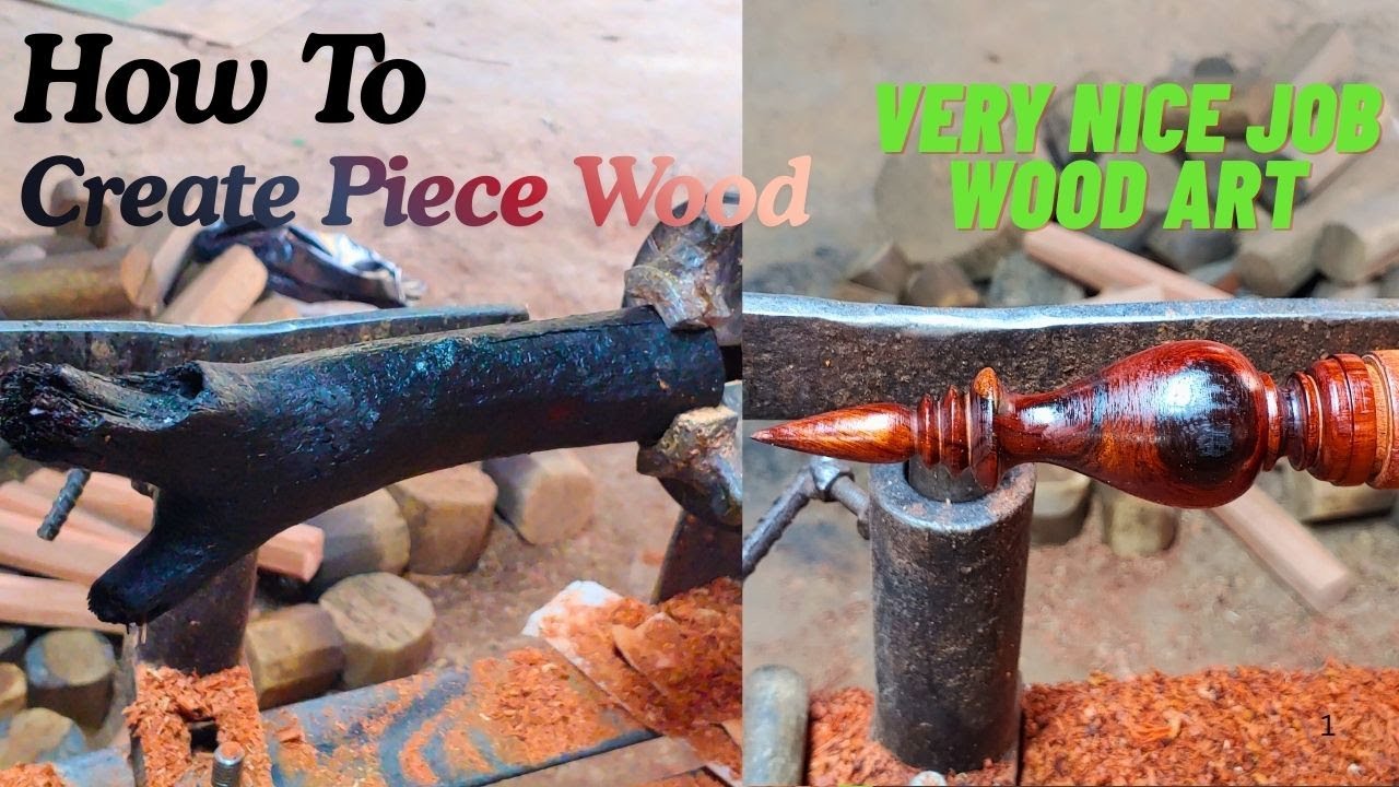 Very Nice Woodturning Creative With Oldest Lathe