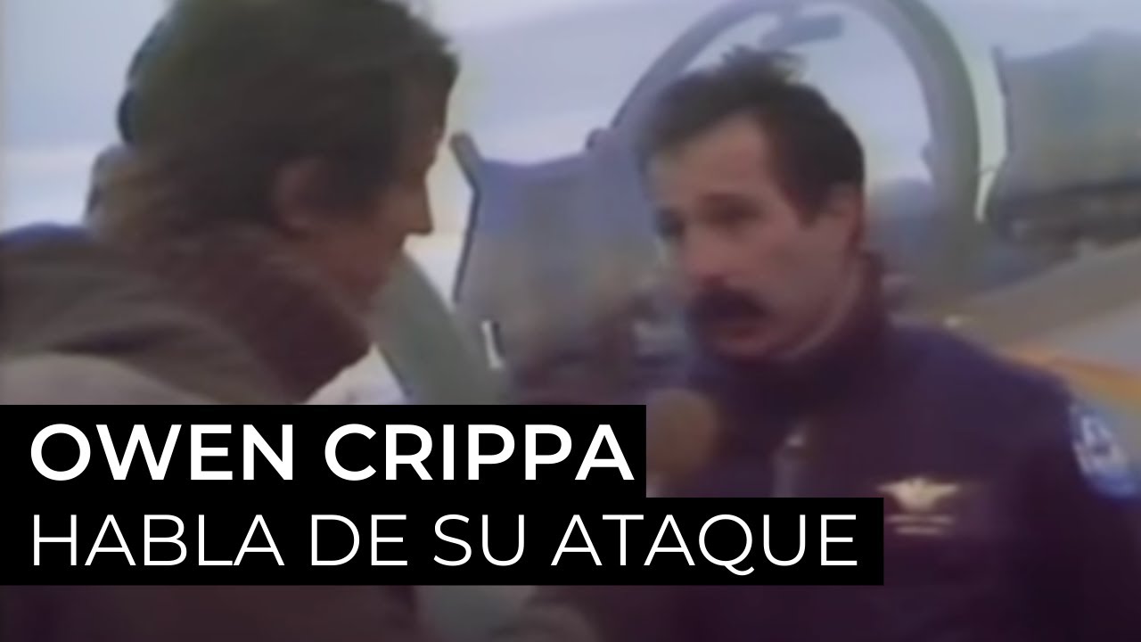 Malvinas: Owen Crippa habla de su ataque