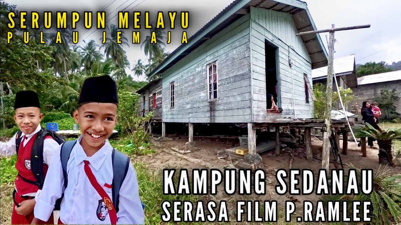 KAMPUNG SEDANAU SUASANANYA SEPERTI FILM P.RAMLEE - SERUMPUN MELAYU 🇲🇨🇲🇾🇸🇬🇧🇳