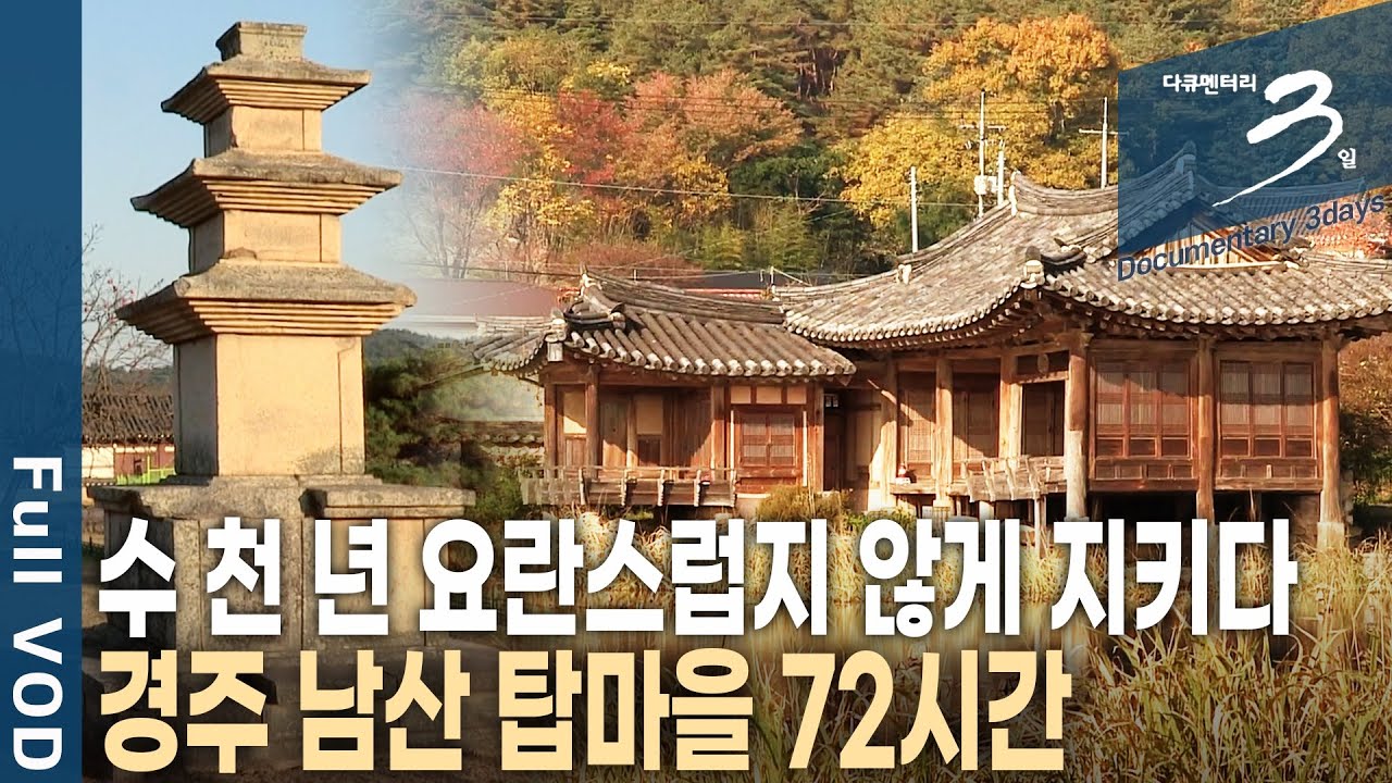 보물급 문화재들이 곳곳에 자리 잡고 있다! 경주 남산 탑마을 72시간 | 다큐 3일 | KBS 20141123 방송