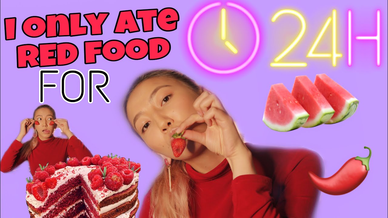 🌶24 ЦАГ ЗӨВХӨН УЛААН ХҮНС ИДЭХ CHALLENGE!💋| BUIKASHI TV