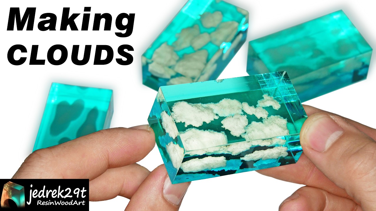 How to Make CLOUDS / Different Techniques with EPOXY RESIN