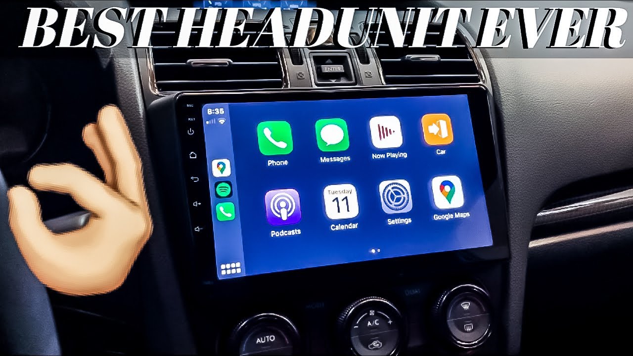 Провожу обзор Android-магнитолы на своей STI | CARPLAY