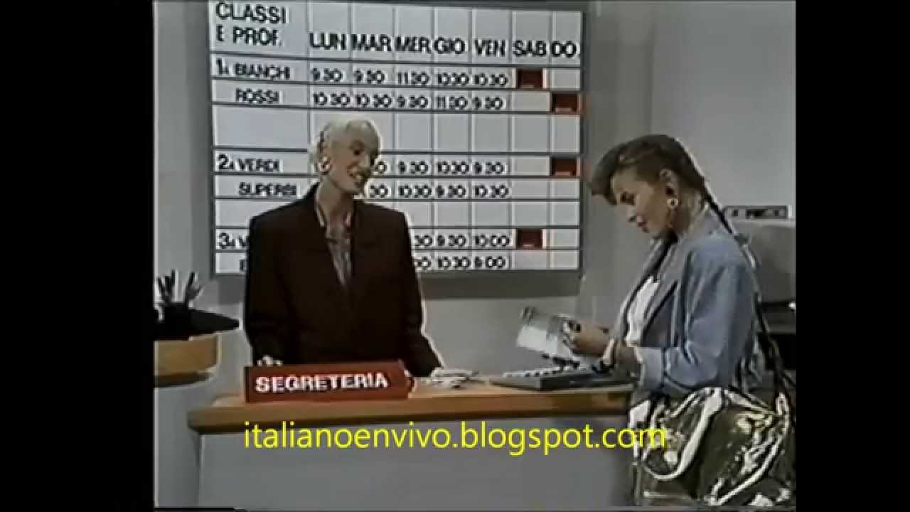In segreteria - Dialogo. Verbo 