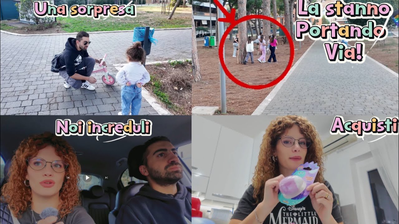 SIAMO RIMASTI SENZA PAROLE / UNA SORPRESONA A NOSTRA FIGLIA..