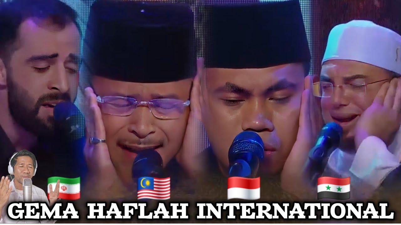 BATTLE TILAWAH PARA QARI JUARA DUNIA DI SATU MAJLIS GEMA HAFLAH INTERNASIONAL | VIDEO REACTION 🎉👏🌍
