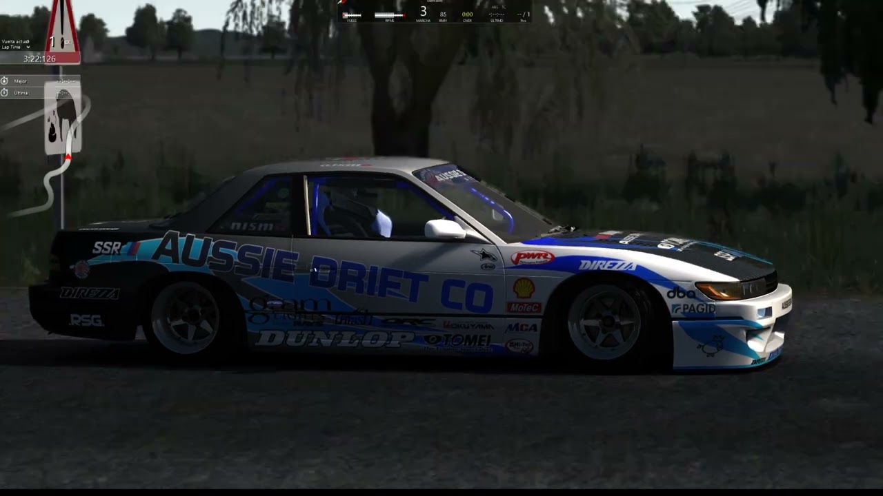 Assetto Corsa nissan s13  420 marshland farms 2025 02 14