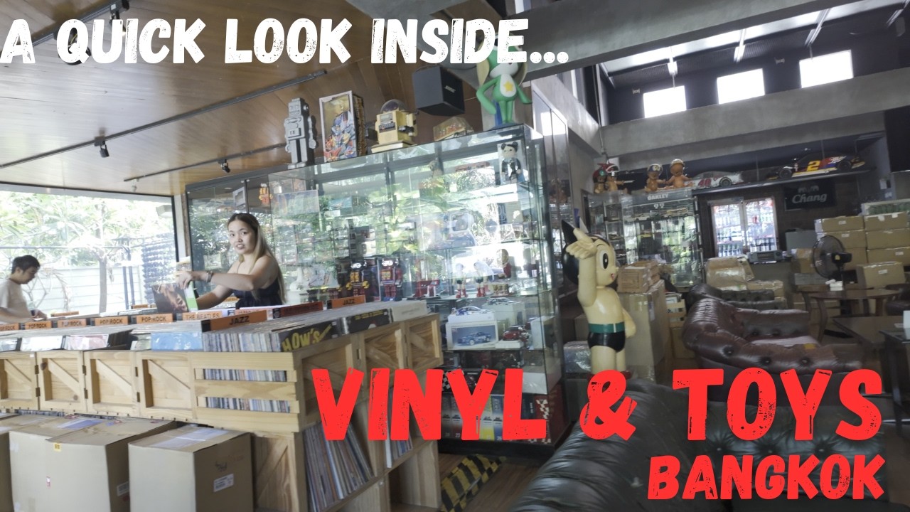 Vinyl & Toys | Bangkok Record Shopping 🇹🇭 Lat Phrao ไวนิล & ทอยส์