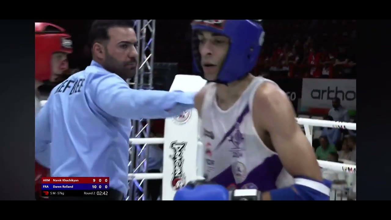 Narek  Khachikyan (ARM) vs Daren Rolland (FRA)