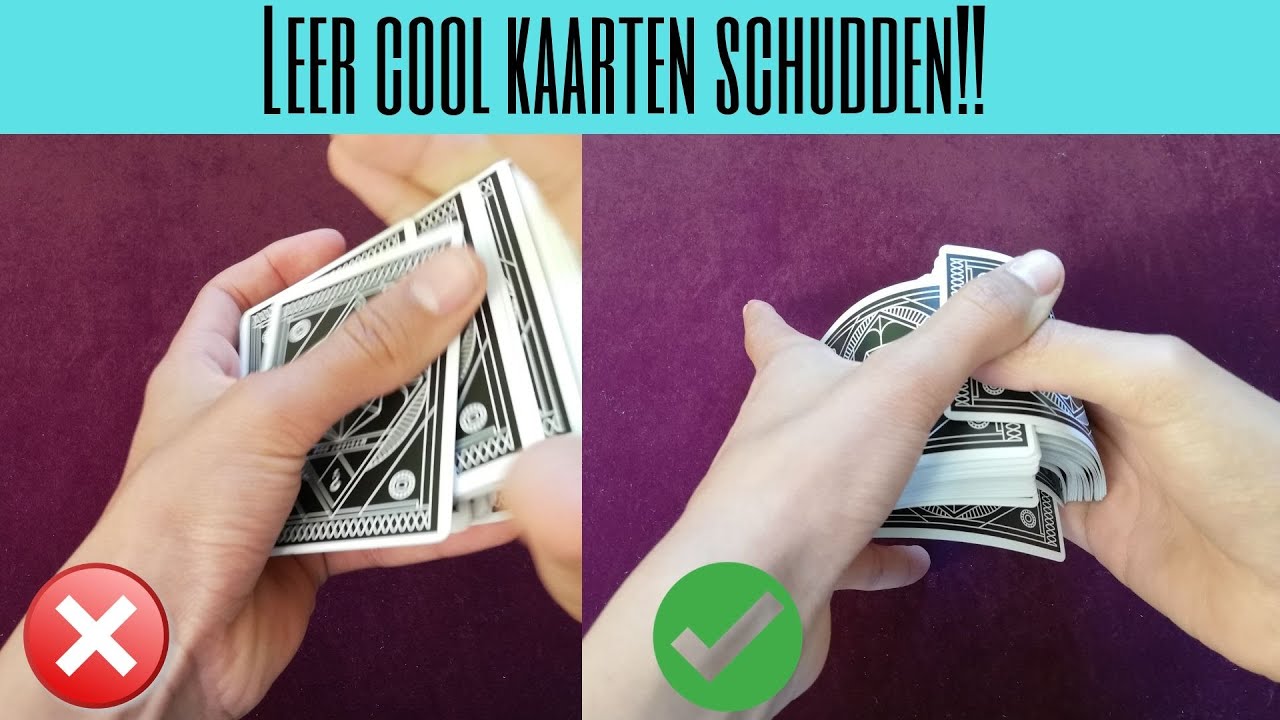 COOLSTE Manier Om Kaarten Te Schudden!!(Leer Snel Shudden!)