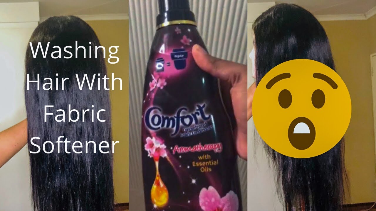 How To Revive & Wash Your Hair Using Fabric Softener | Keneiloe Myoli | South African YouTuber