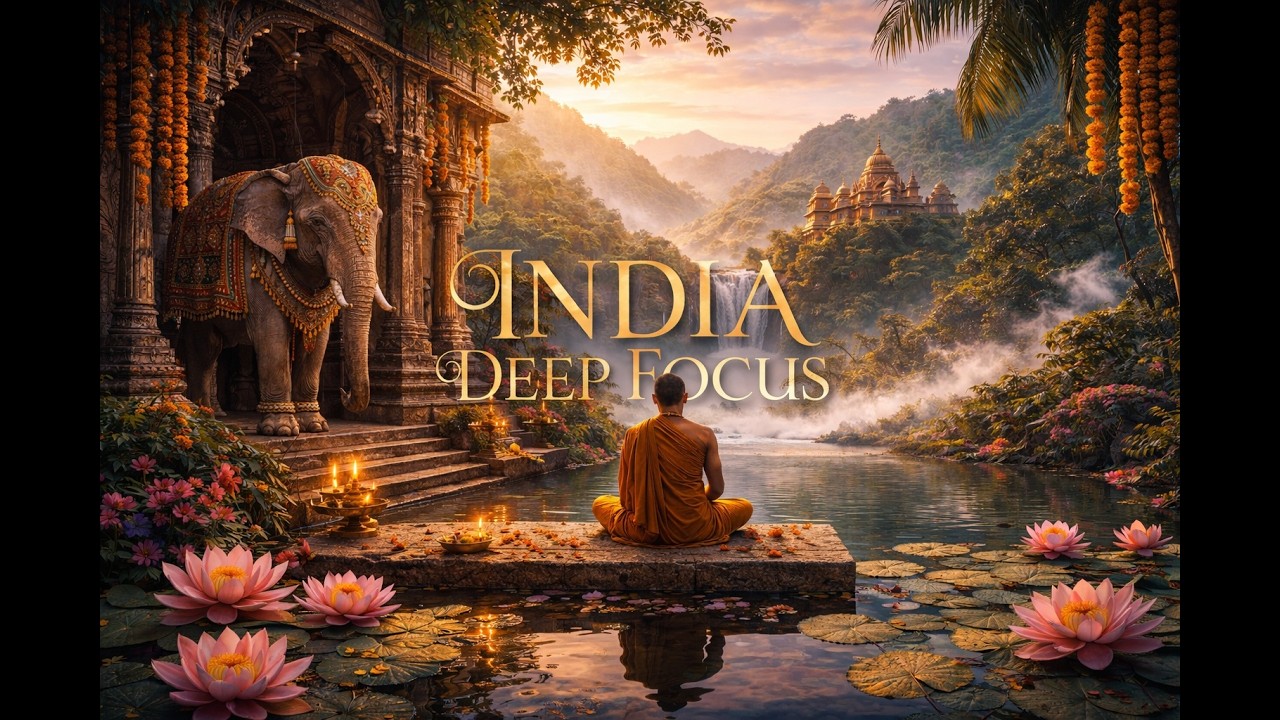 Indian Bansuri Flute | Traditional Ambient Music for Focus & Study