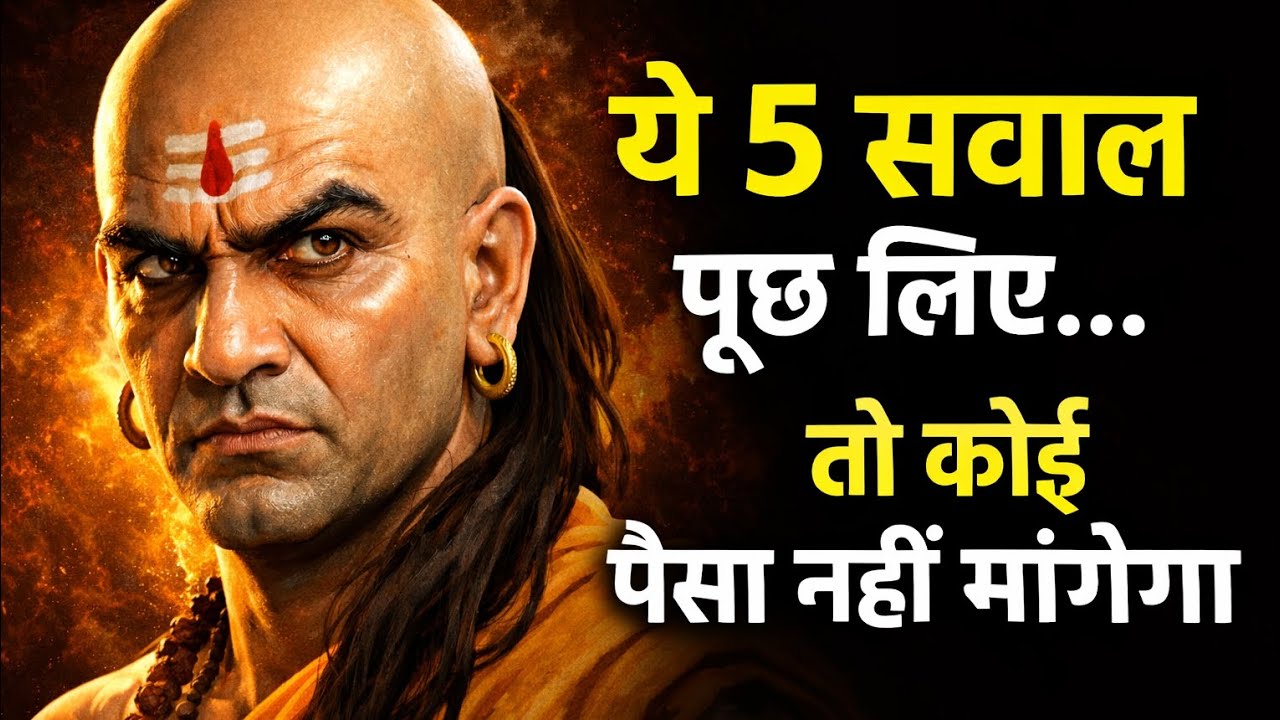 ये 5 बातें जान लीं तो कोई आपसे पैसा नहीं मांग पाएगा | Chanakya Niti