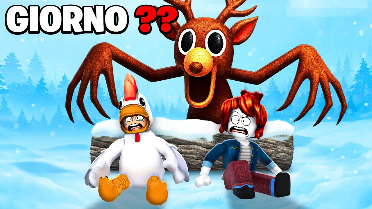 SOPRAVVIVO 99 NOTTI DA SOLO NEL BOSCO DI ROBLOX... Ep. 3