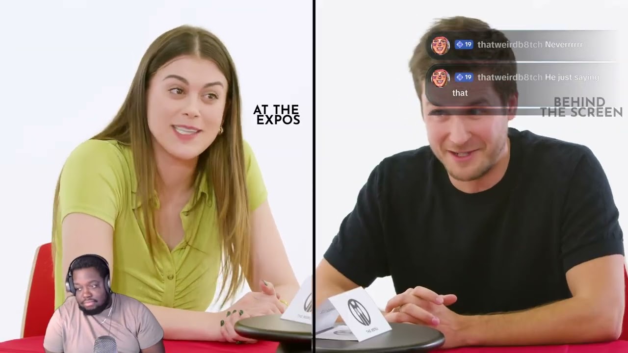 This was some unexpected nostalgia | Lando reacts to exes kiss on a blind date
