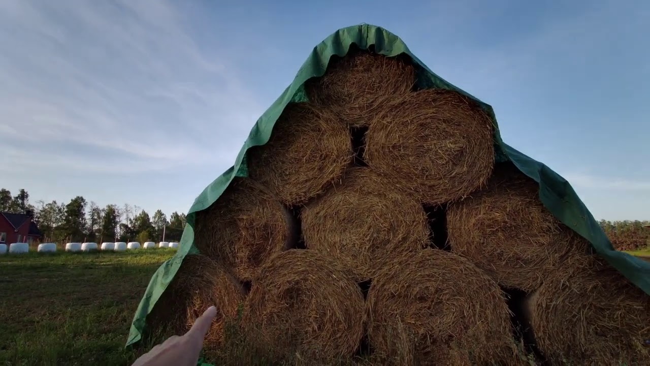Флис для укрытия соломы