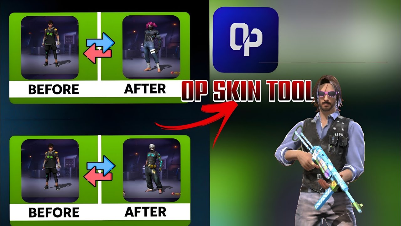 OP SKIN TOOL APP FREE FIRE. FREE FIRE MAX .