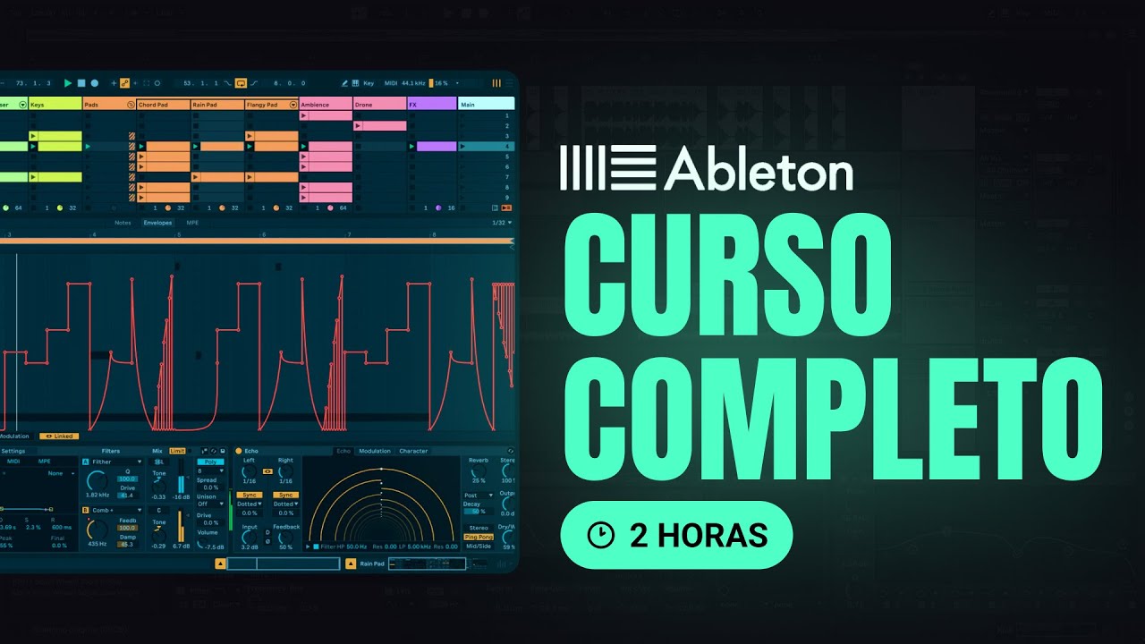 Curso Ableton Live 🚨🎛️ - Aula de produção musical