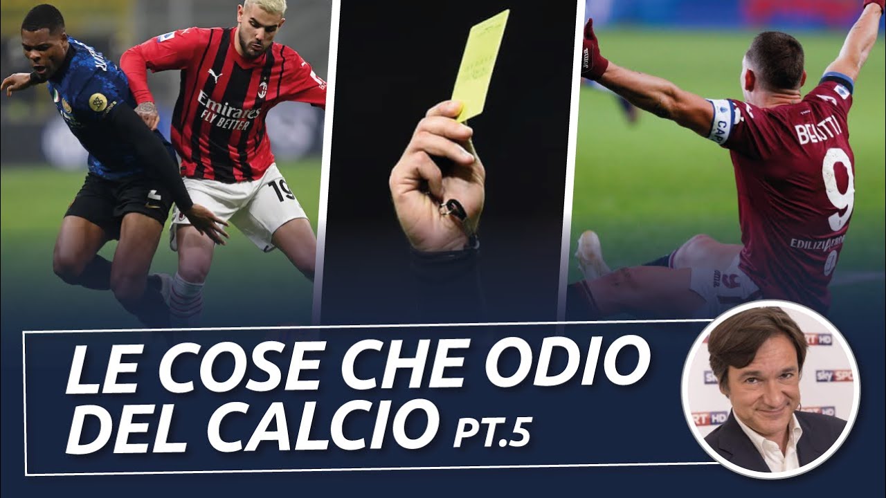 SIMULAZIONI, tutti gi&ugrave; per terra! - LE COSE CHE ODIO DEL CALCIO PT. 5