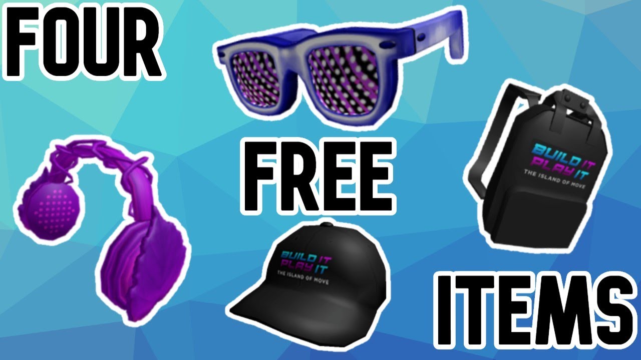All 4 Codes to Get 4 FREE Roblox Items (Roblox Build it Play It Event)