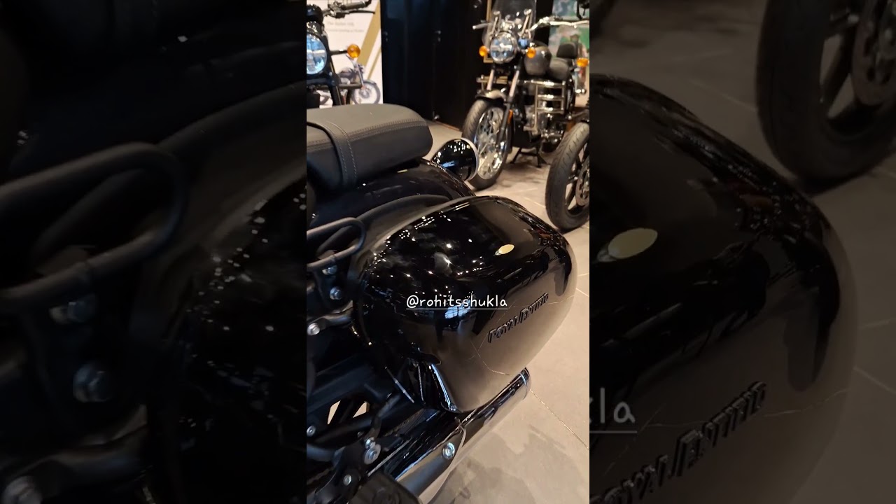 Royal Enfield | Super Meteor 650 | Touring Panniers #royalenfield #supermeteor650 #shorts #viral #yt
