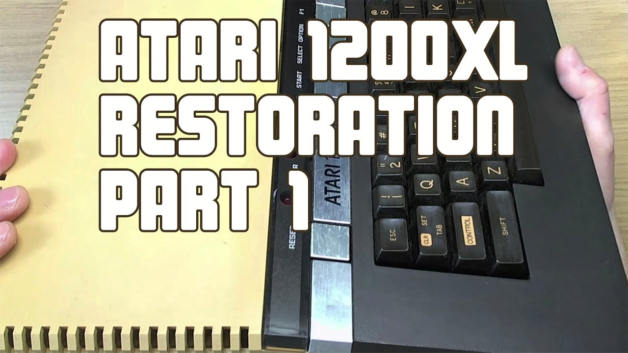 The Italian Job Part 1: Restoring an Atari 1200XL