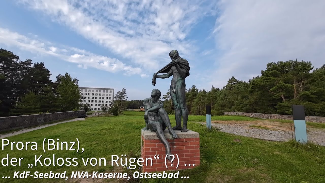 Prora (Binz), der &bdquo;Koloss von R&uuml;gen&ldquo; (?) - KdF-Seebad, NVA-Kaserne, Ostseebad