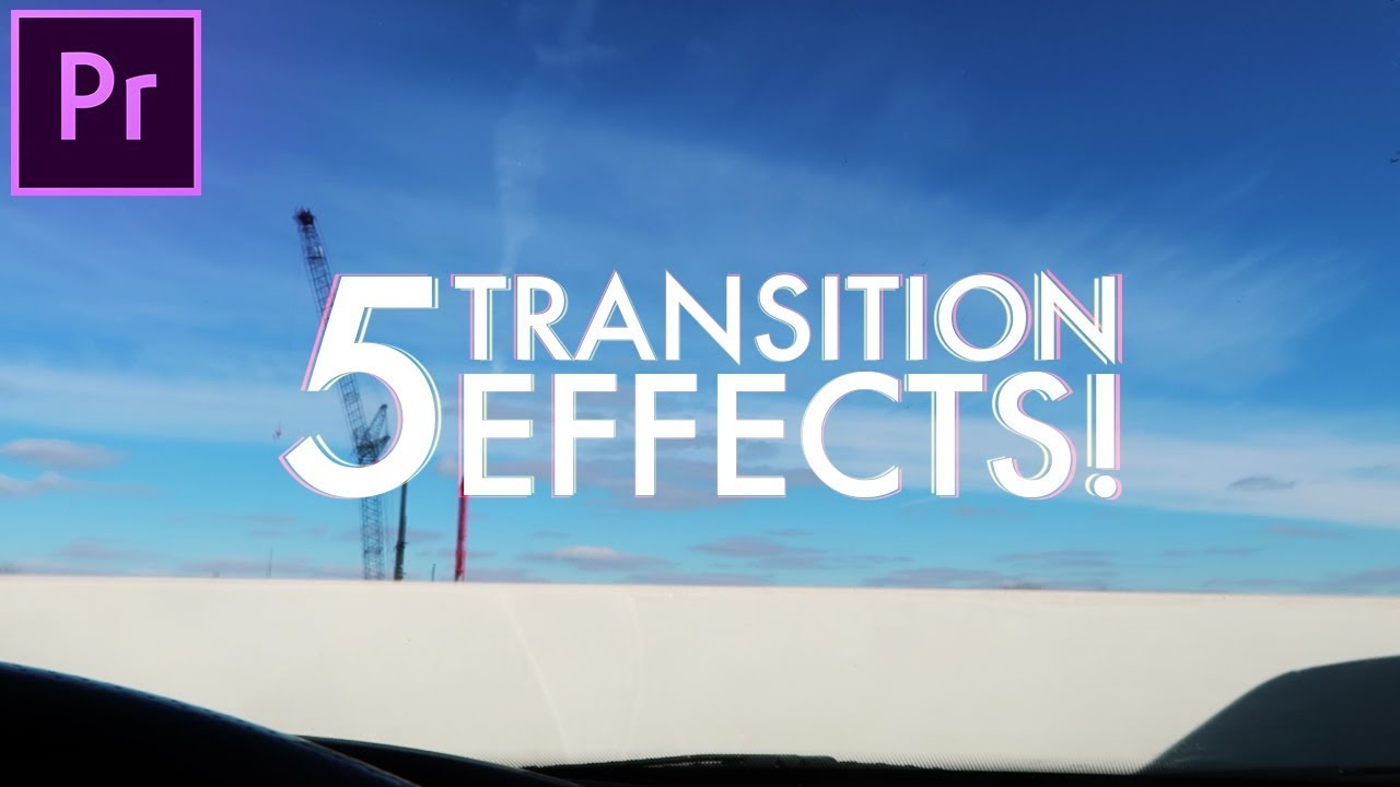 5 AWESOME Creative Transitions Effects in Adobe Premiere Pro! (Video Editing Tutorial / How to)
