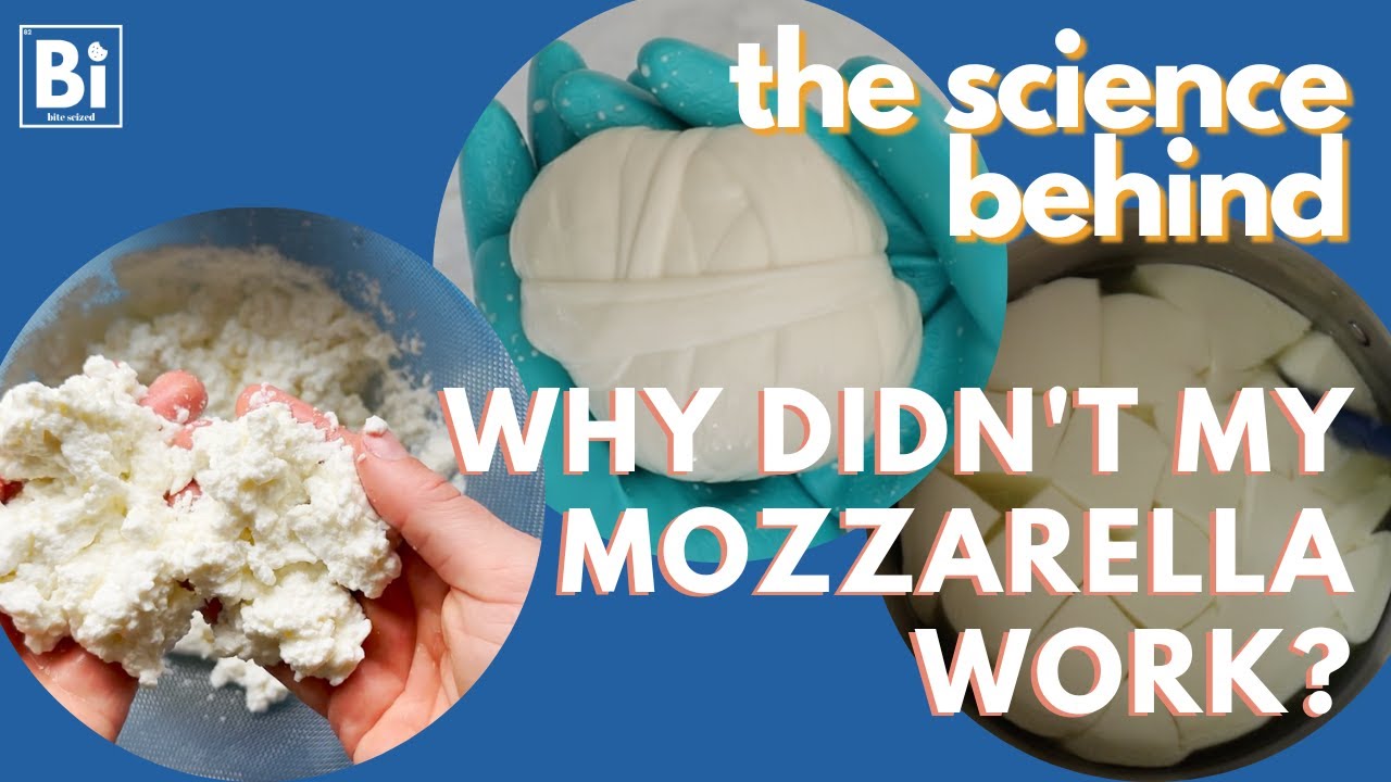 The Science Behind: Why Didn't My Mozzarella Work? [Food Science Videos]