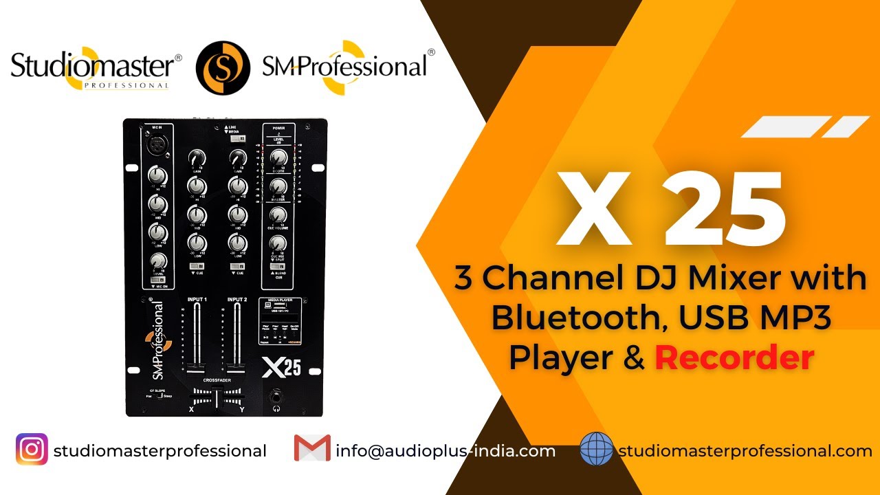 X 25 - 3 Channel 