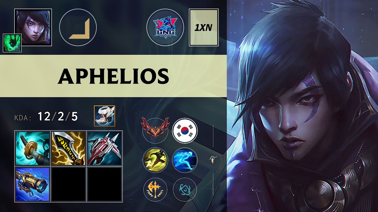 (LNG 1xn) Aphelios ADC vs Jinx - KR Grandmaster Patch 26.13