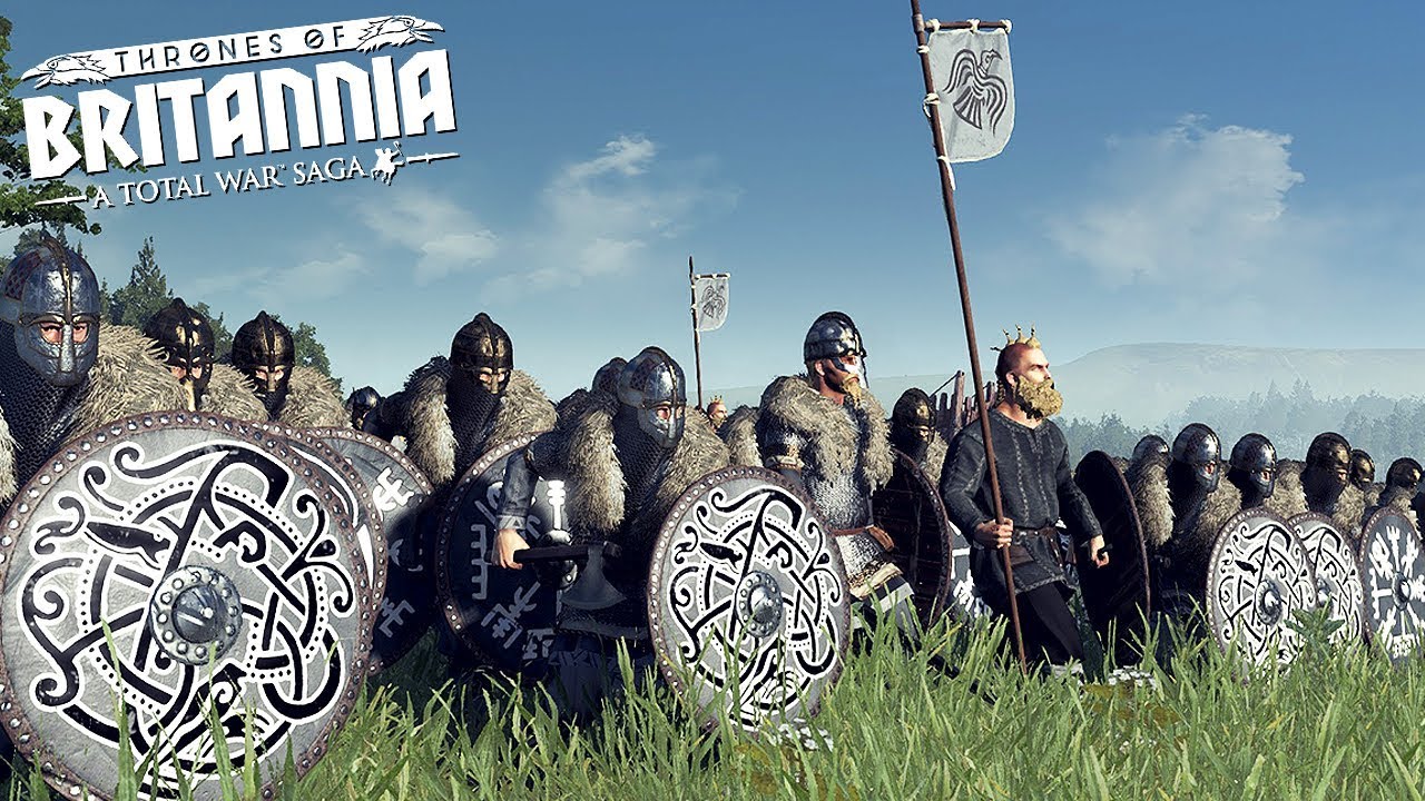 THRONES OF BRITANNIA VIKING CITY RAID! Thrones of Britannia Siege Battle!