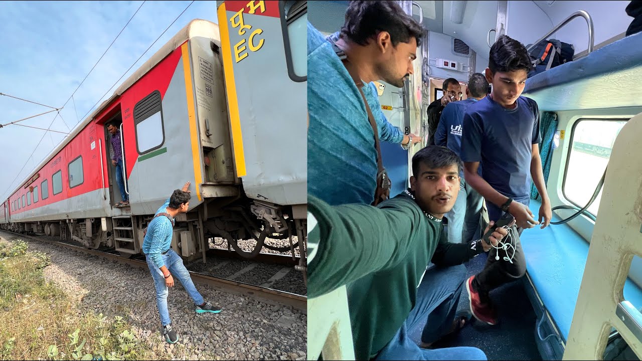 Journey in South Bihar Express || Glass Mirror Tutne ki Sambhavna 😳