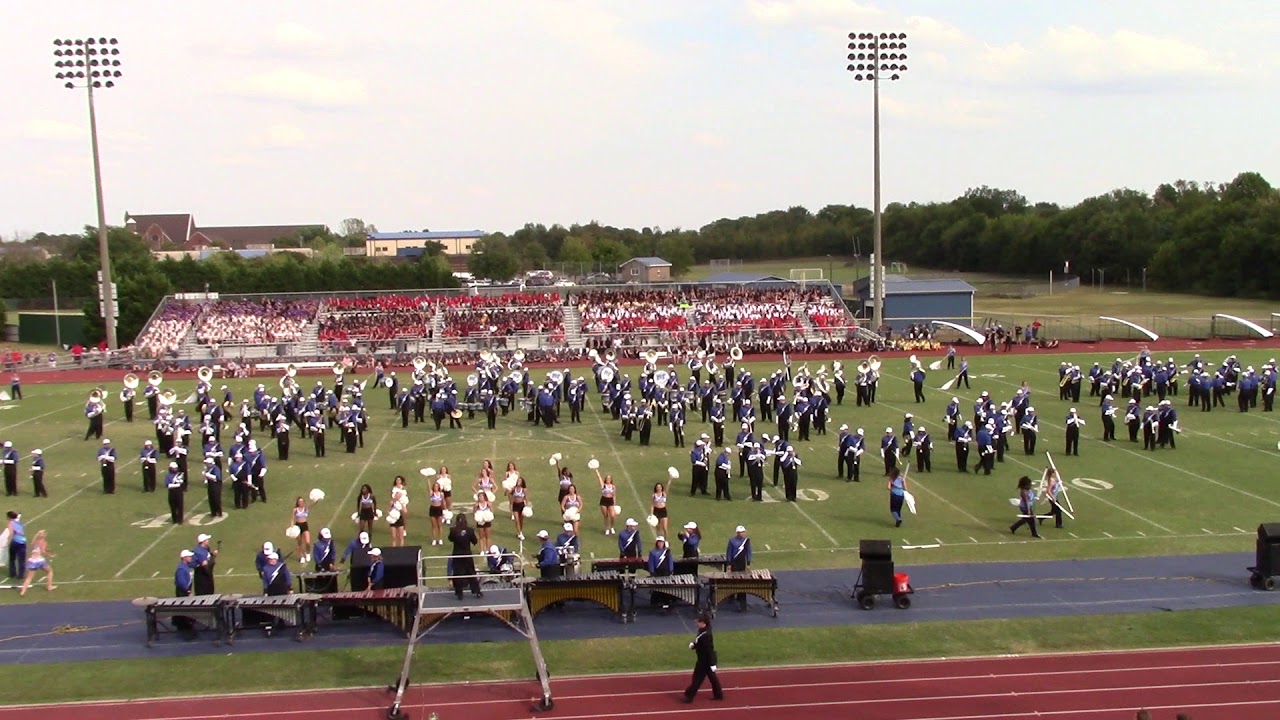 MTSU Band of Blue at the Stones River Championship 2019