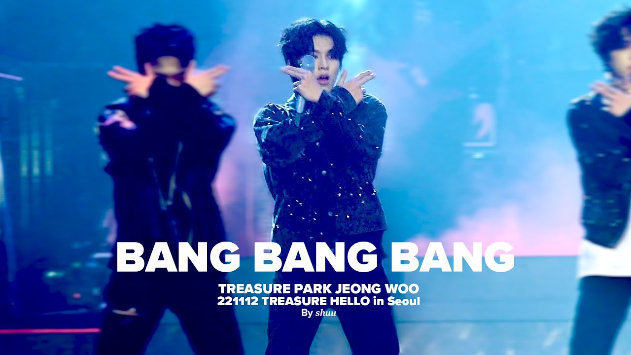 221112 트레저 HELLO in Seoul - 박정우 뱅뱅뱅(BANG BANG BANG) focus fancam | TREASURE concert PARKJEONGWOO