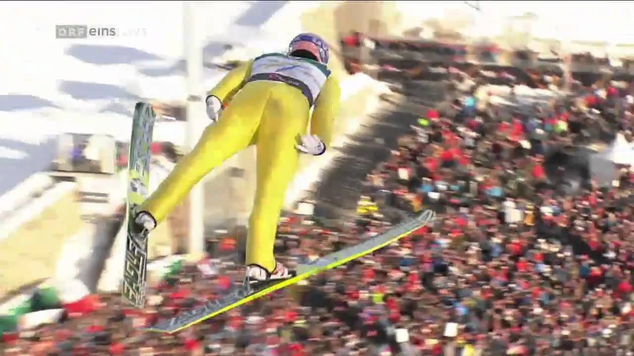 Andreas Kofler 05.03.2011 team competition 141m !!!Schanzenrekord!!! [Ski-WM Oslo 2011] ORF HD