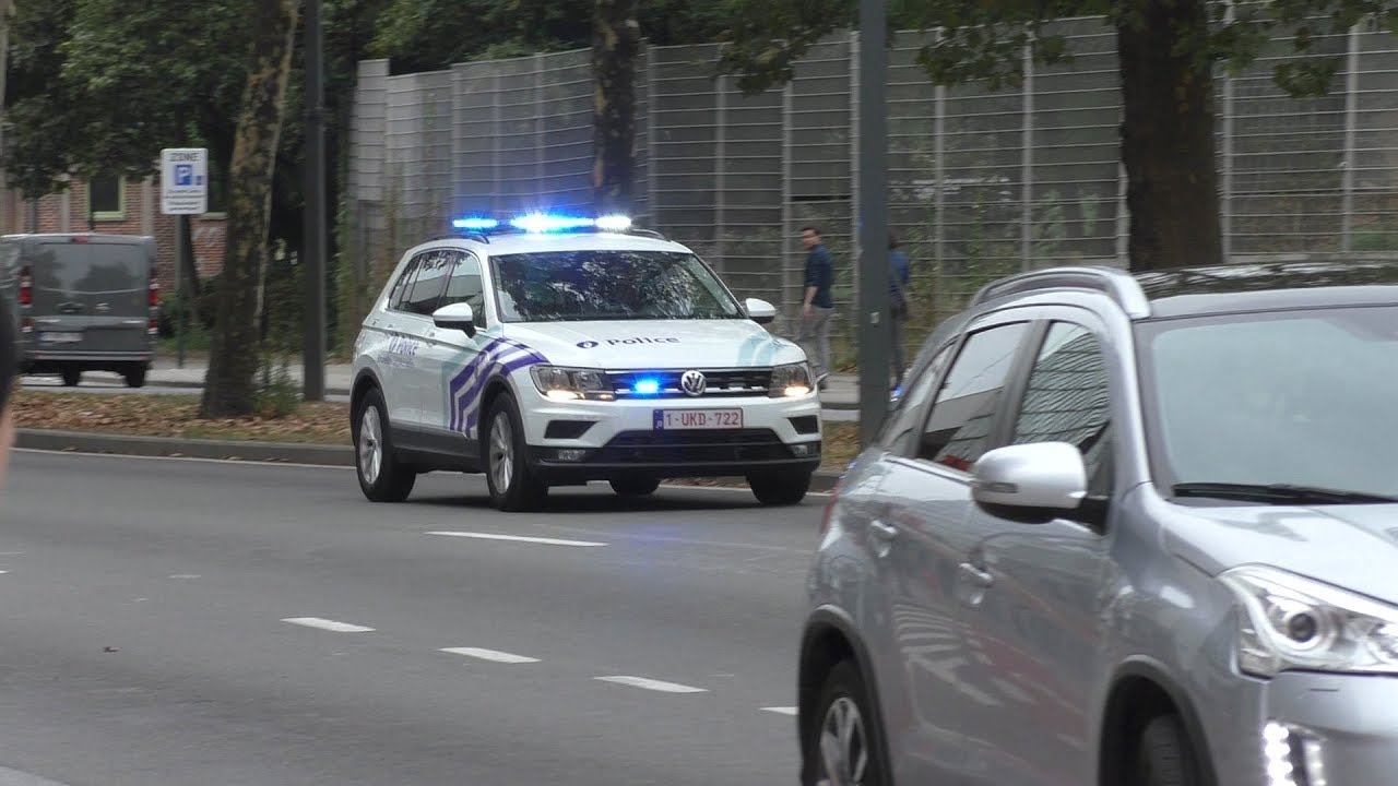 Brandweer, Ambulances, MUG en Politie met spoed in Brussel - Emergency services Brussels