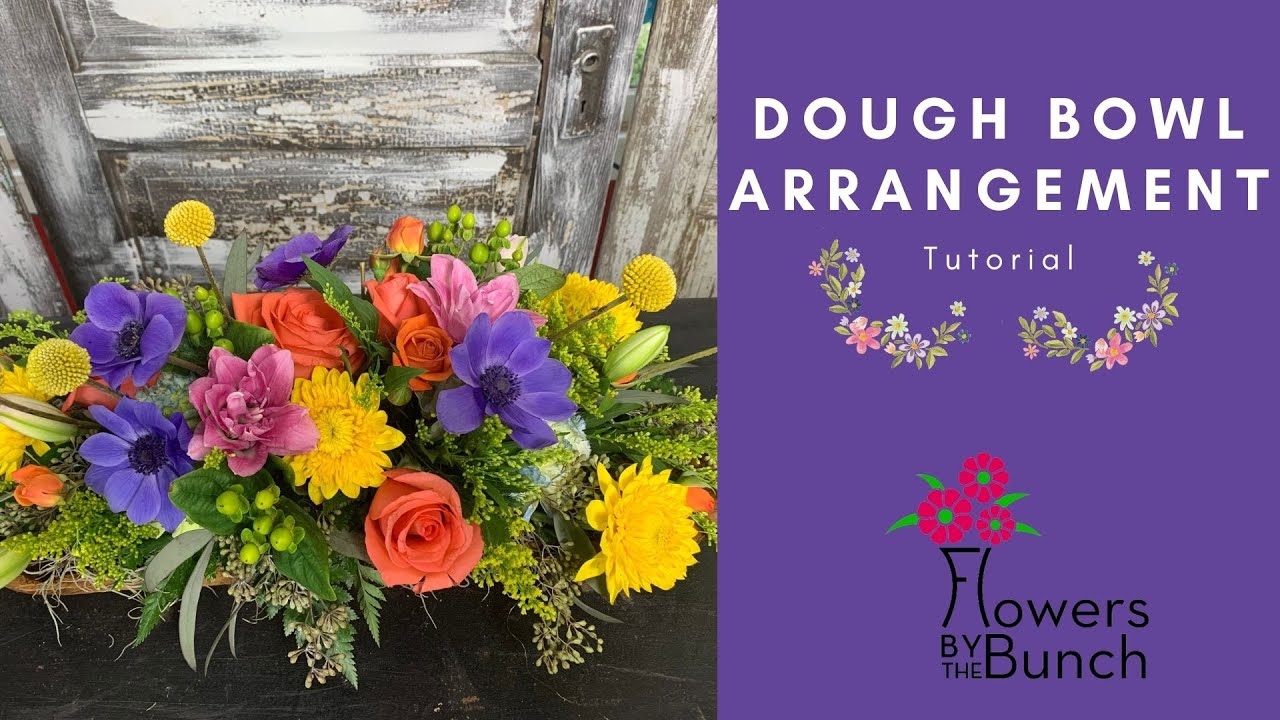 Custom Dough Bowl Mix - Flowers by the Bunch