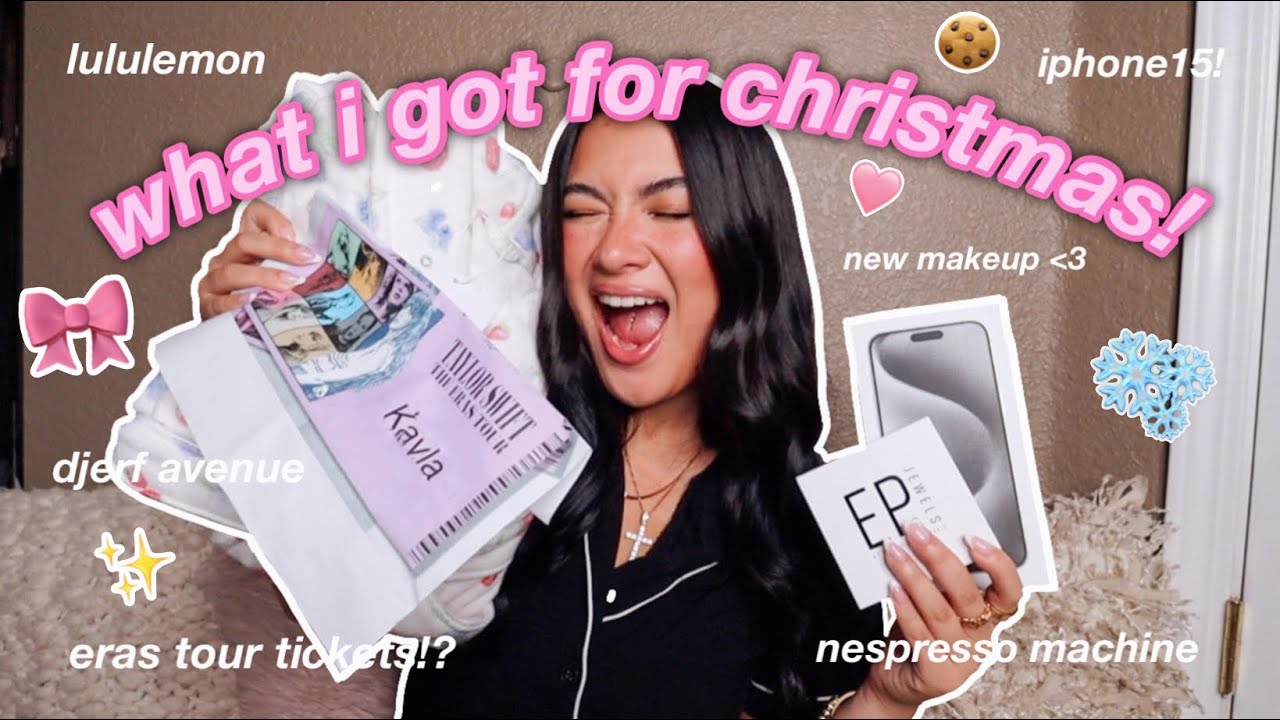 WHAT I GOT FOR CHRISTMAS! *2023* ❄️⛄️🎀🤍